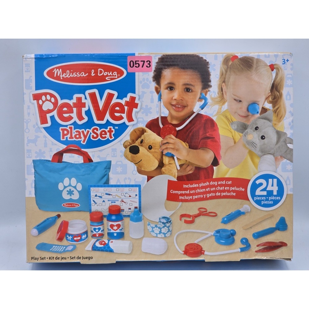 Melissa‎ & Doug - Happy & Healthy Puppy Care Set - NEW With Box Damage
